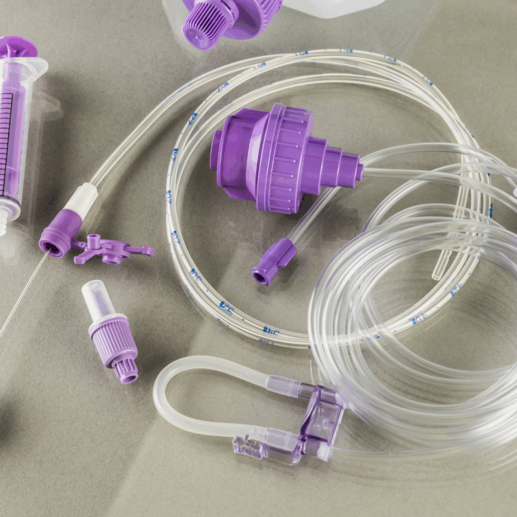 Tubulure nutrition entérale