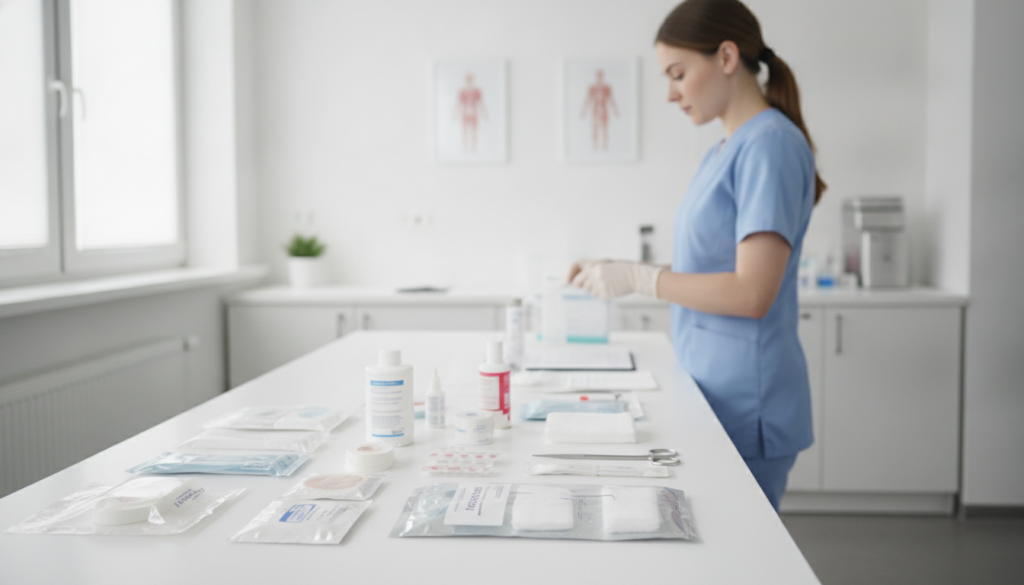 set de soins post-operatoire