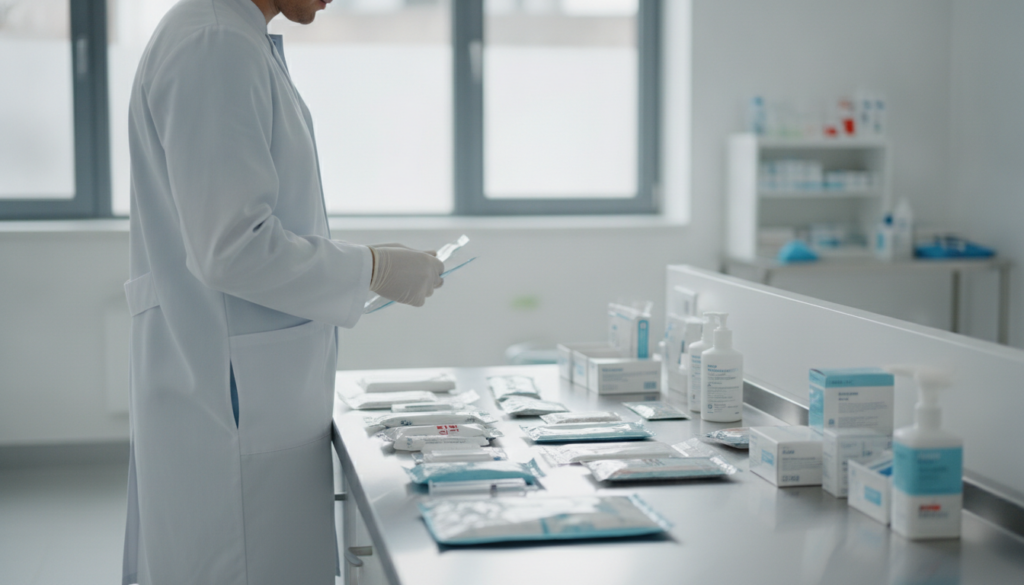 set de soins sterile pas cher