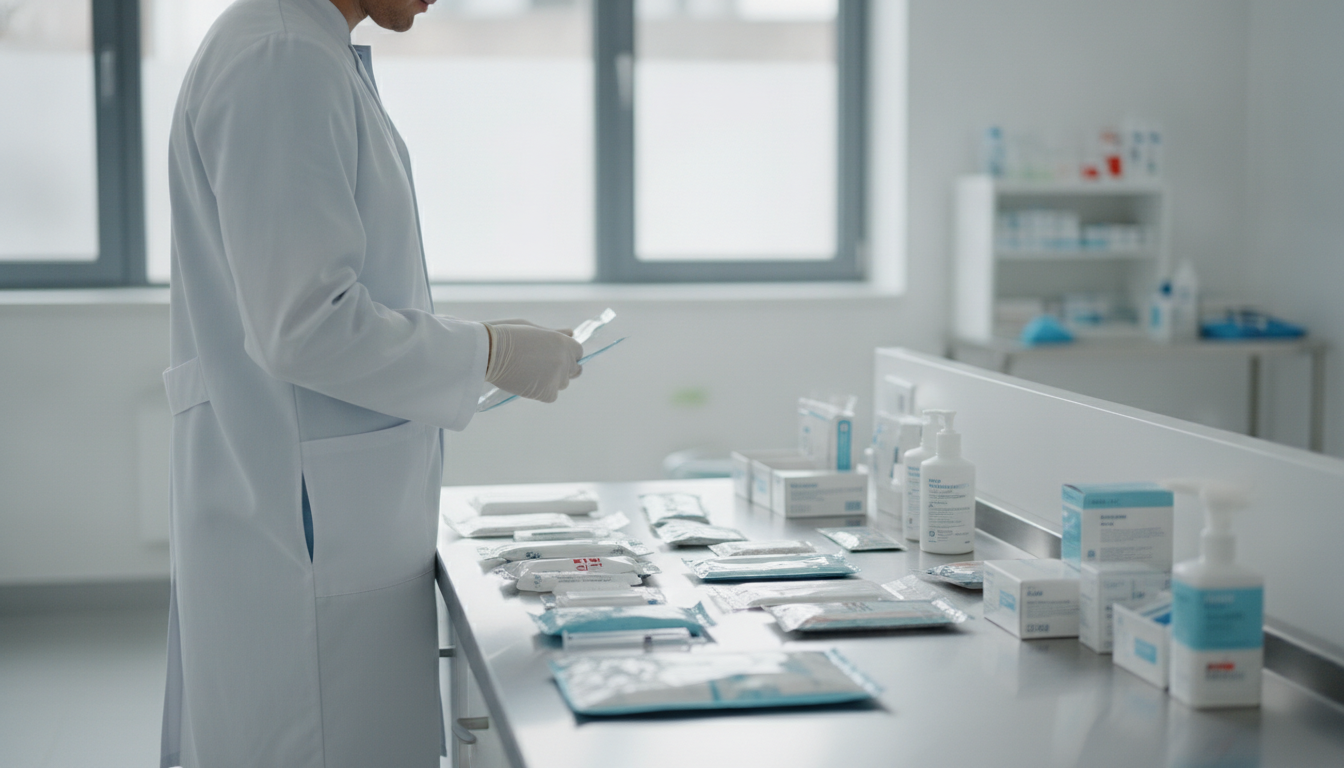 set de soins sterile pas cher